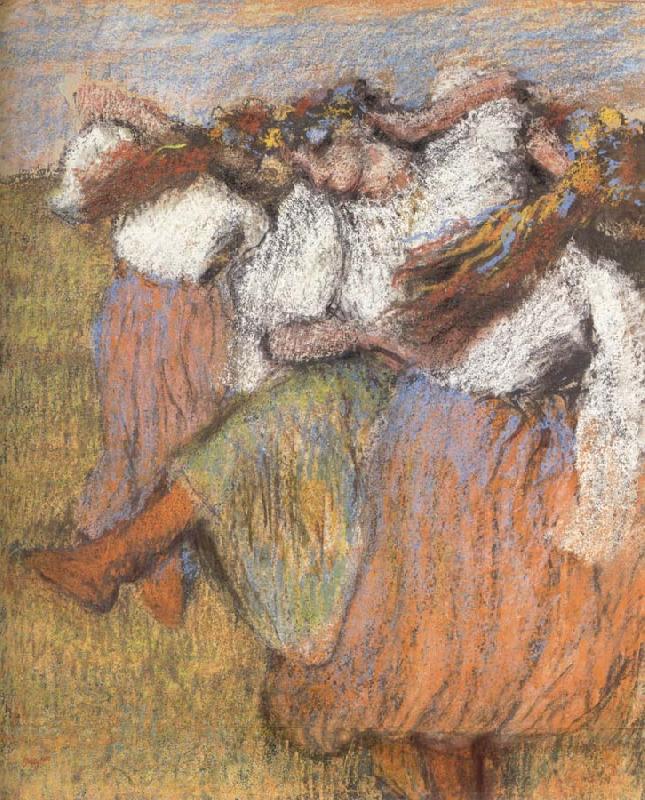 Edgar Degas Russian Dancers